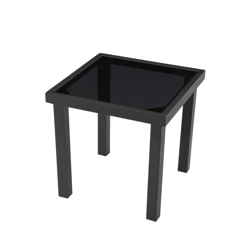 All Weather Outdoor Side Table - 17.32'' H X 17.71'' D X 17.71'' W