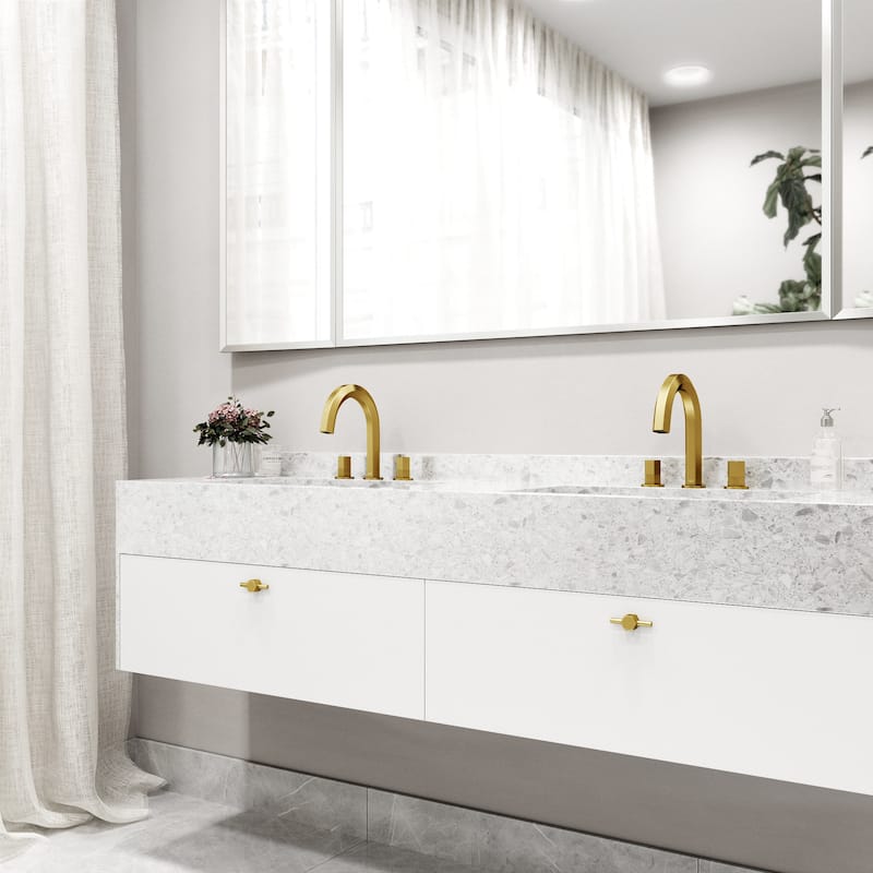 VIGO Hart 9" H 2-Handle Widespread Bathroom Faucet