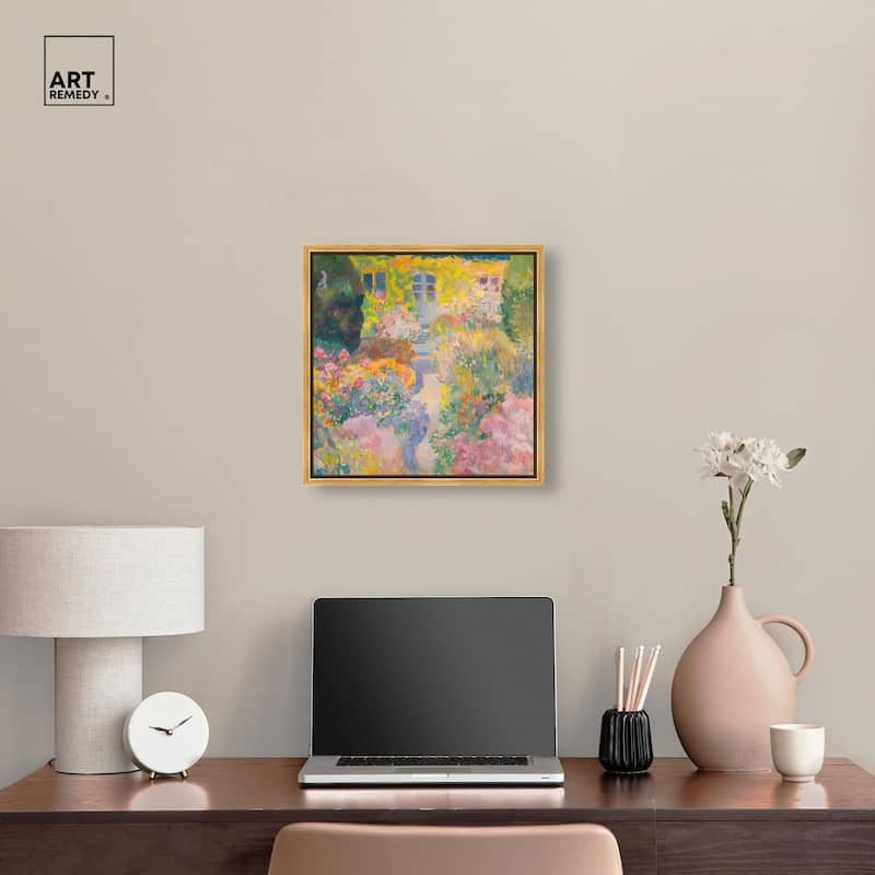 Hues of Happiness II Canvas by Art Remedy