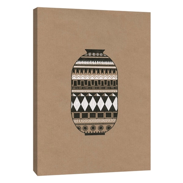 PTM Images 9-105540 PTM Canvas Collection 10" x 8" - "Tribal Vase 2" Giclee Native American Art Print on Canvas