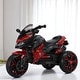 preview thumbnail 46 of 58, 12V Kids Electric Ride-On Motorcycle with Manual Throttle, LED Wheel Lights, Bluetooth Music- Battery Powered Motorbike