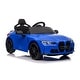 preview thumbnail 19 of 28, 12V Ride On Toy Car for Kids with Remote Control and LED Light Blue