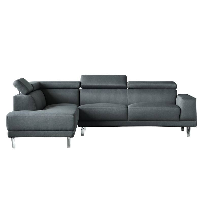 105 in. Width L-Shaped Chaise Sectional Sofa