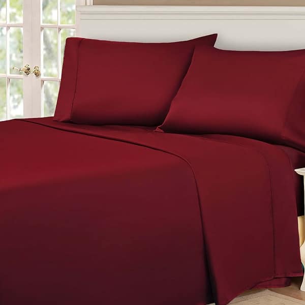 Superior Egyptian Cotton 530 Thread Count Solid Bed Sheet Set
