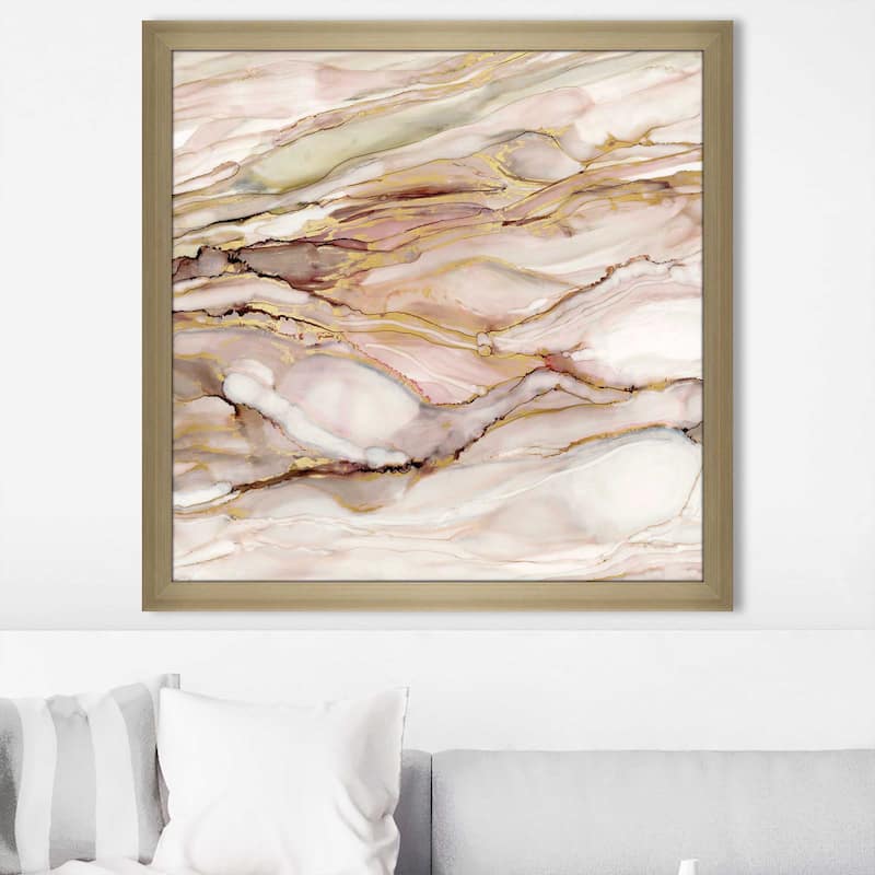 "Graceful Marble I" by Carol Robinson Print on Acrylic
