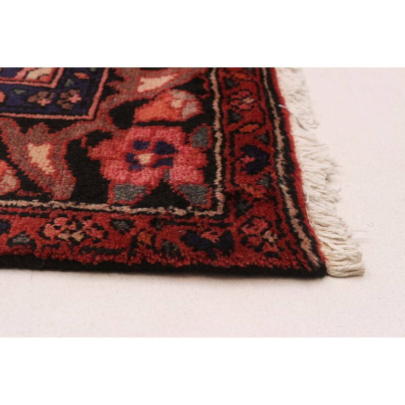 ECARPETGALLERY Hand-knotted Konya Red Wool Rug - 4'5 x 7'3