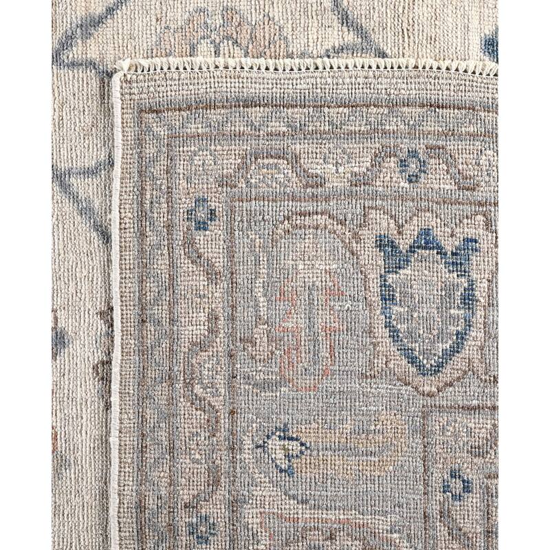 Oushak One-of-a-Kind Hand-Knotted Area Rug - Ivory - 8' 2" x 9' 8"