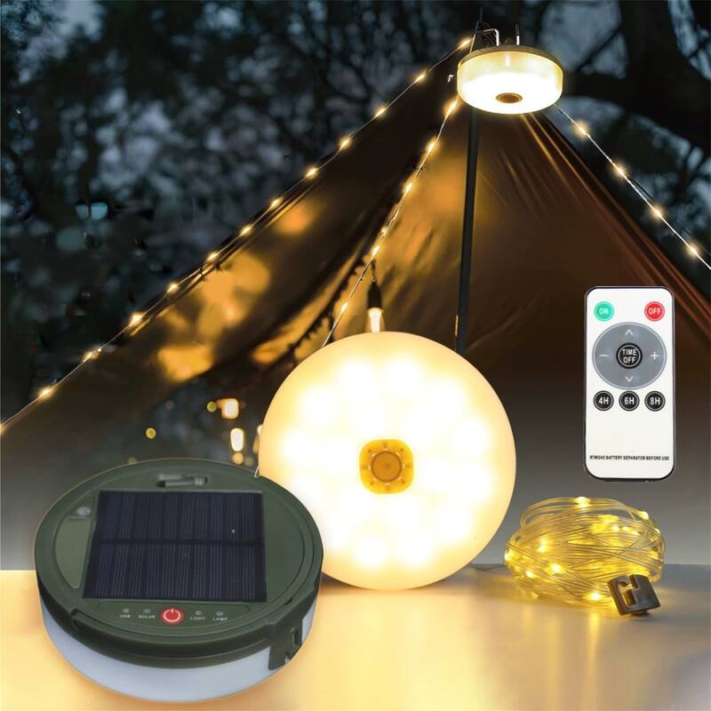 32.8FT Waterproof Solar String Lights - Retractable Outdoor LED Strip Lights - Green