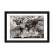 preview thumbnail 1 of 18, iCanvas "World Map on The Moon's Surface" by Michael Tompsett Black - 24x32x1