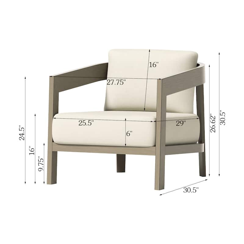 Patio Aluminum Sofa Set With Olefin Cushions