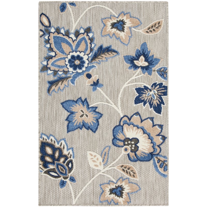 Nourison Aloha Indoor/Outdoor Floral Area Rug