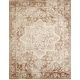 preview thumbnail 75 of 88, Nourison Astra Machine Washable Distressed Area Rug 9' x 12' - Rust