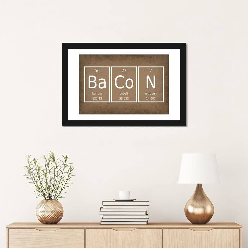 iCanvas "Bacon" by GetYourNerdOn