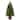 Puleo International Set of 2 Artificial Battery-Operated Pre-Lit Potted Wyoming Pine Trees