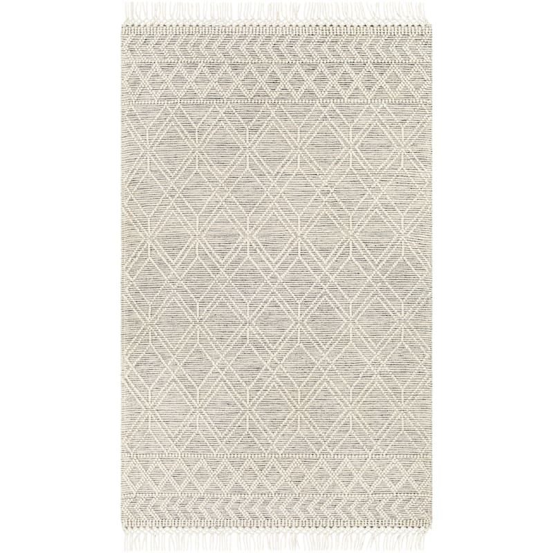 Livabliss Hayli Handmade Farmhouse Wool Blend Area Rug