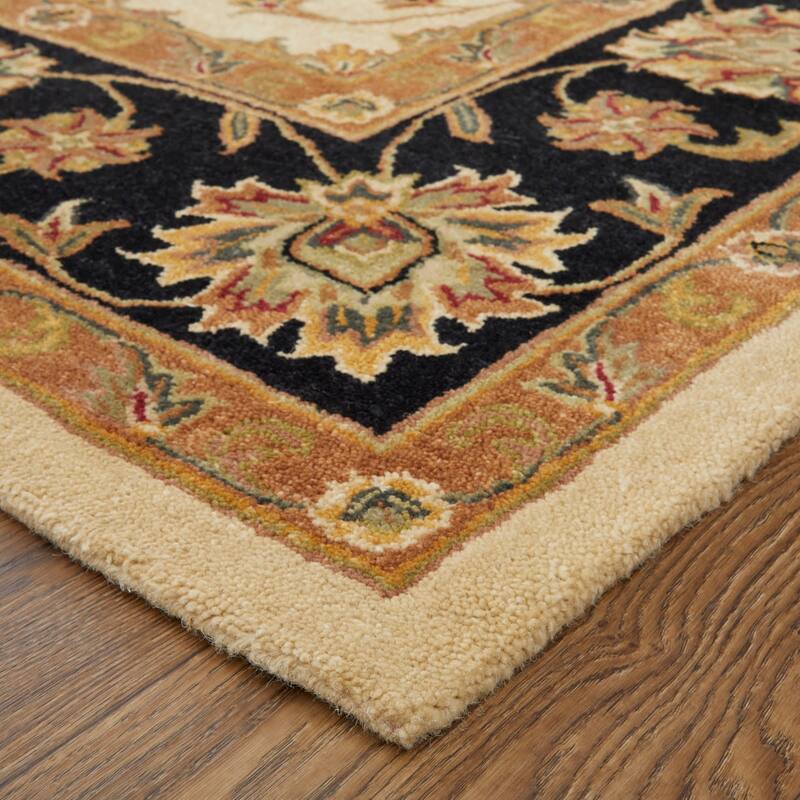 Grand Bazaar Oleg Hand Tufted Oriental Traditional Area Rug