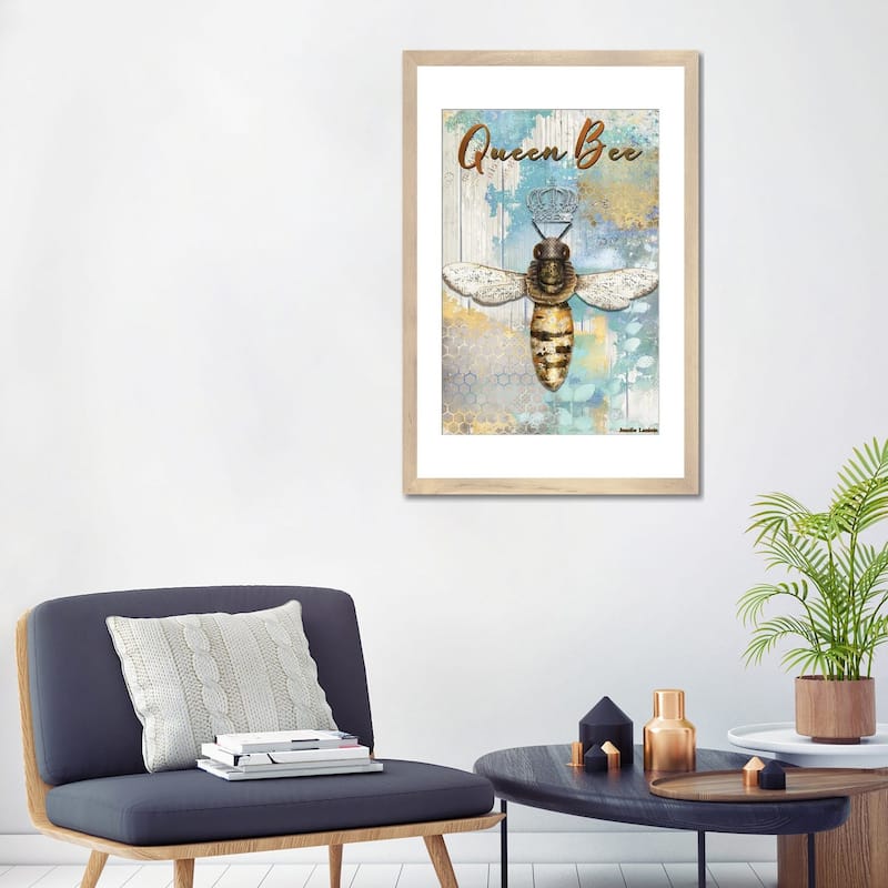 iCanvas "Queen Bee" by Jennifer Lambein