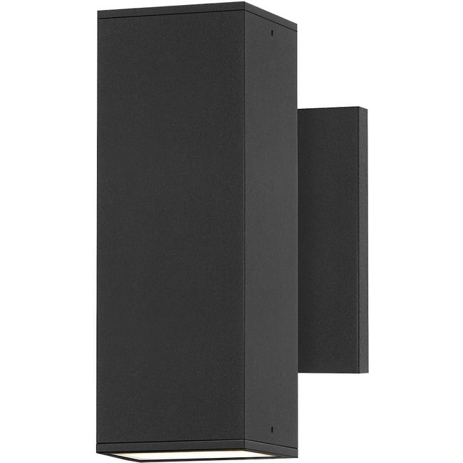 Maxim 86420 Culvert 8" Tall ADA Compliant LED Outdoor Wall Sconce - Black
