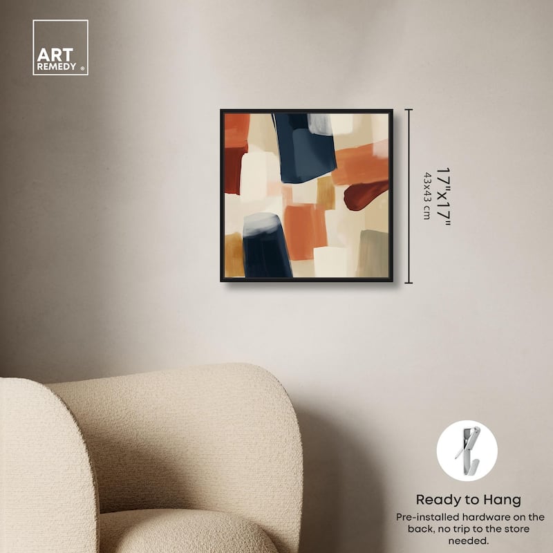 Sienna Shift Canvas by Art Remedy