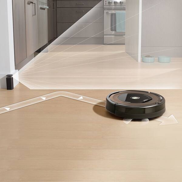 Shop Irobot Roomba 890 Vacuum Cleaning Robot Dual Mode Virtual Wall Barrier With Batteries Extra High Efficiency Filter More Overstock 17120999