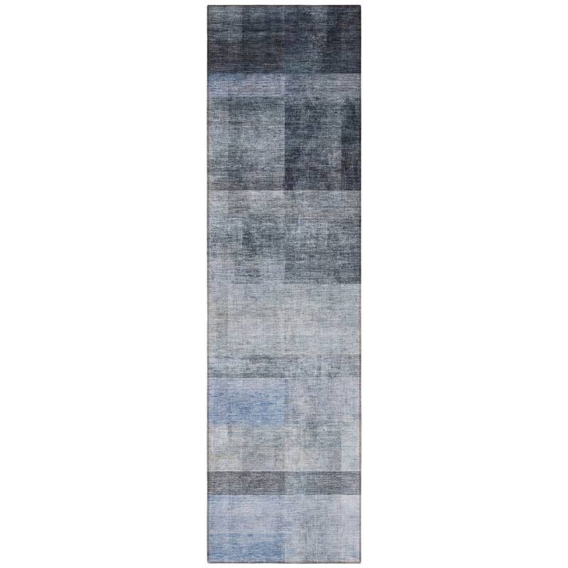 Alrito Ombre Weather Resistant Blended Style Outdoor Rug