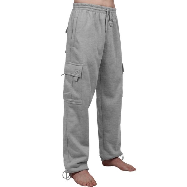 mens baggy cargo sweatpants