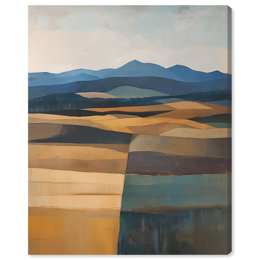 Clash of Shades Canvas by Art Remedy, Gallery Wrapped