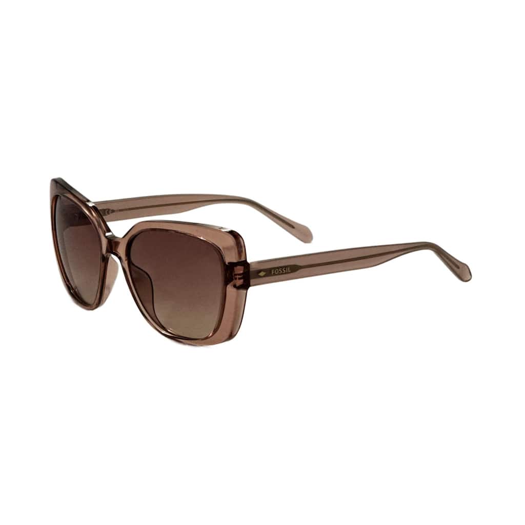 Fossil Women's 55mm Crystal Beige Sunglasses FOS3143-S-2T3-55