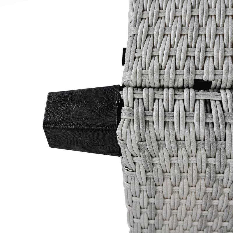 5-Piece Outdoor Patio Rattan Sofa Set