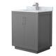Option Dark Gray / Brushed Nickel Hardware