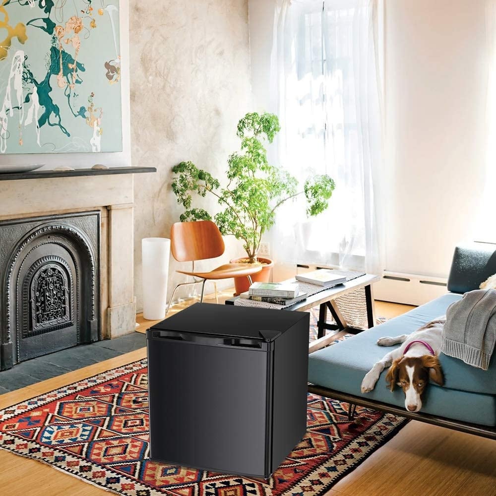 1.1 Cu.ft Compact Upright Freezer, Reversible Door, Adjustable