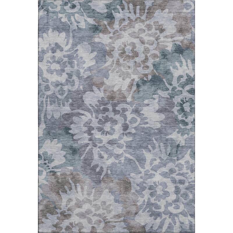 Premium Washable Super Soft Modern Floral Mayfield Rug