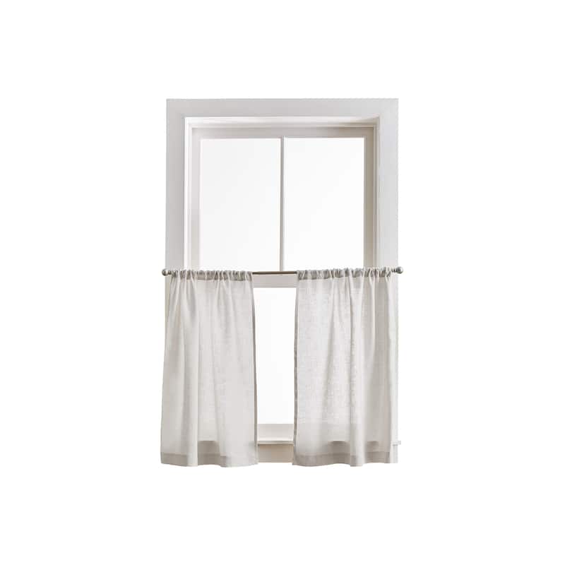 Peri Home 100% Linen Tier Pair