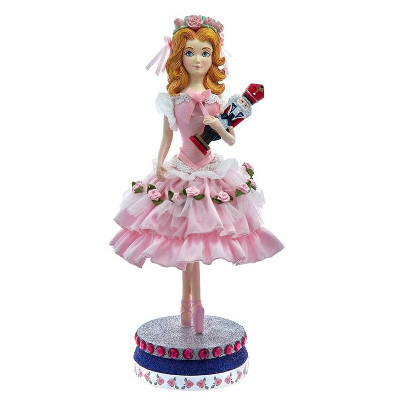 Kurt Adler 15-Inch Hollywood Nutcrackers Clara Nutcracker