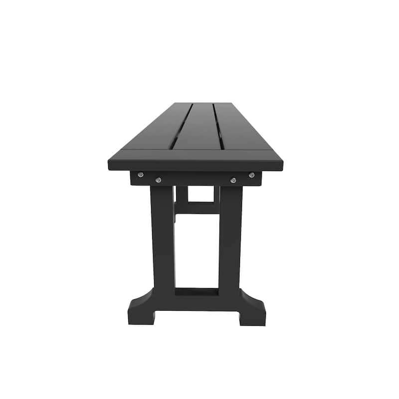 Laguna Hdpe All Weather Outdoor Patio 65" Bench