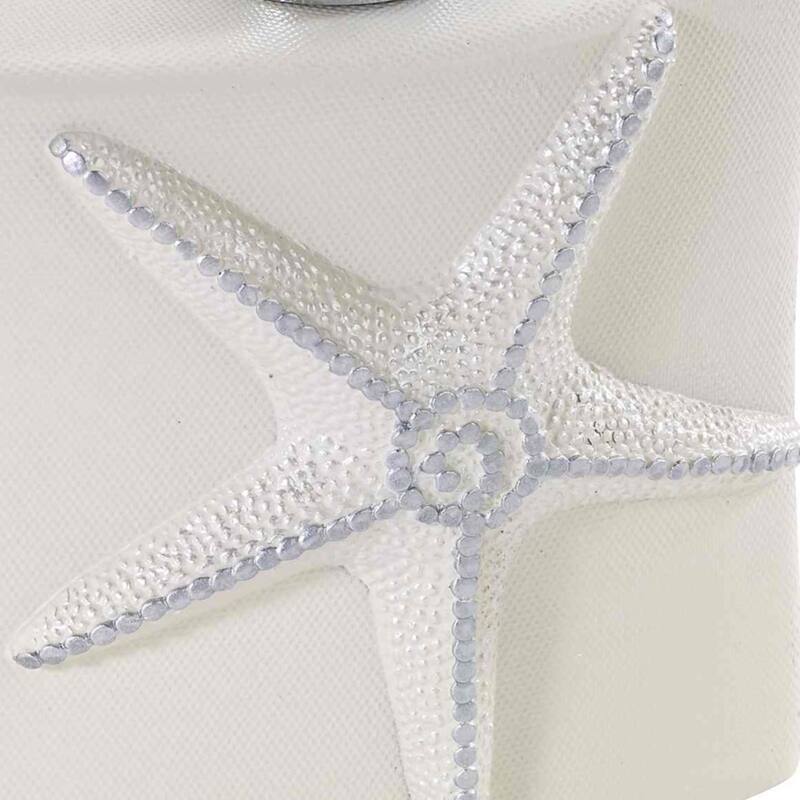 Avanti Linens Sequin Shells Lotion Dispenser - Ivory - Lotion Dispenser
