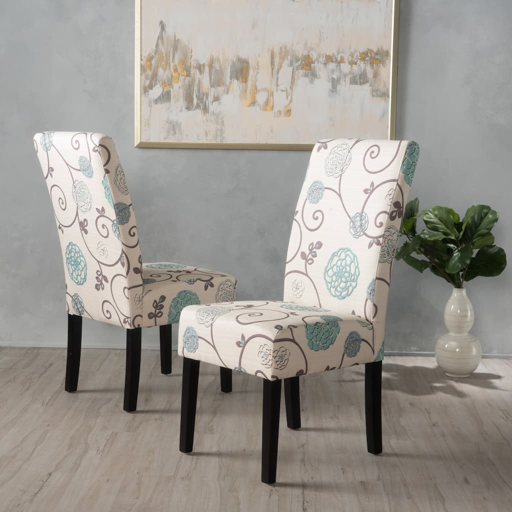 Christopher Knight Home Pollards Upholstered Dining Chairs (Set of 2)