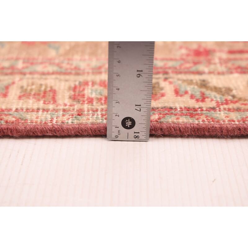 ECARPETGALLERY Hand-knotted Antalya Vintage Red Wool Rug - 9'6 x 12'9