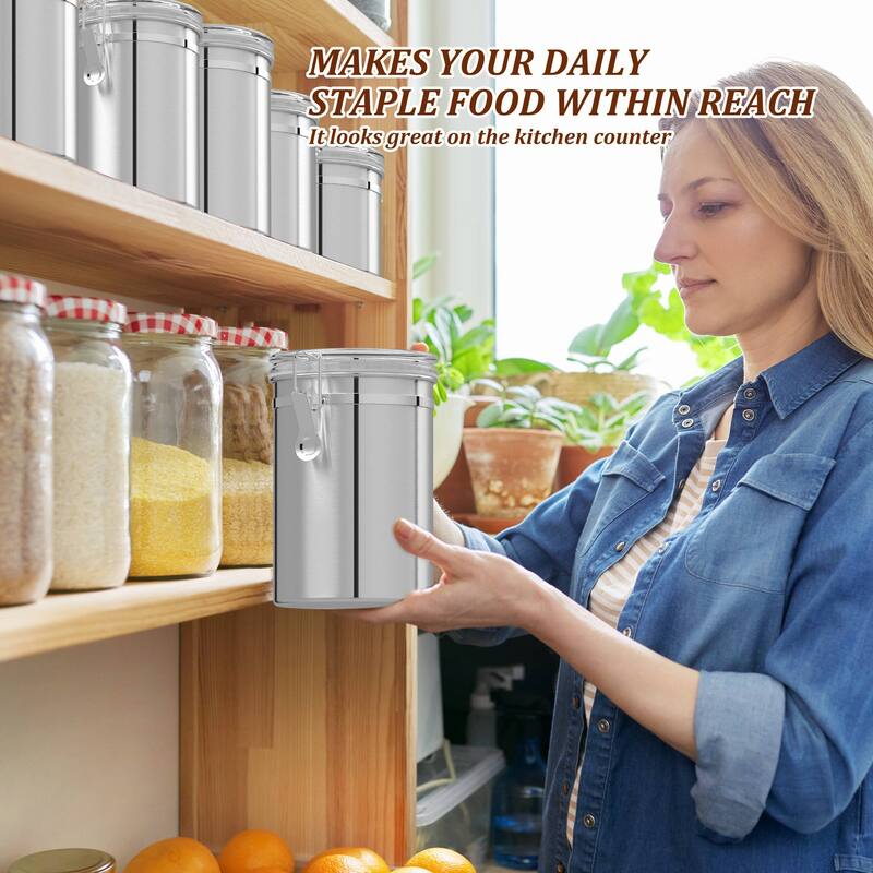 Innovaze Stainless Steel Containers Set of 4