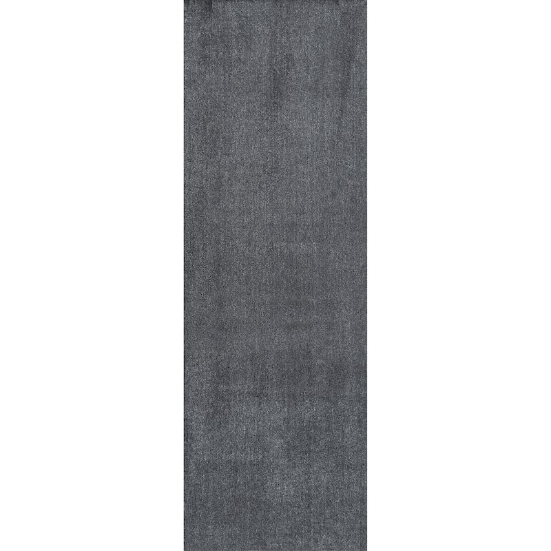 Nuloom Argelia Solid Machine Washable Area Rug