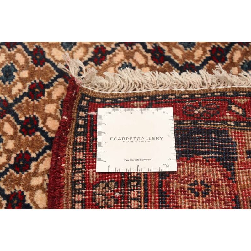 ECARPETGALLERY Hand-knotted Konya Anatolian Brown Wool Rug - 3'7 x 12'10