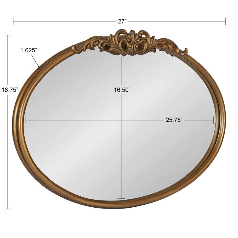 Kate and Laurel Arendahl Glam Ornate Mirror