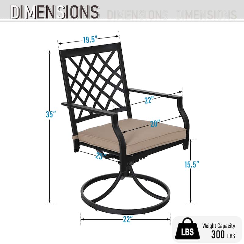 Viewmont 5-piece Outdoor Dining Set by Havenside Home