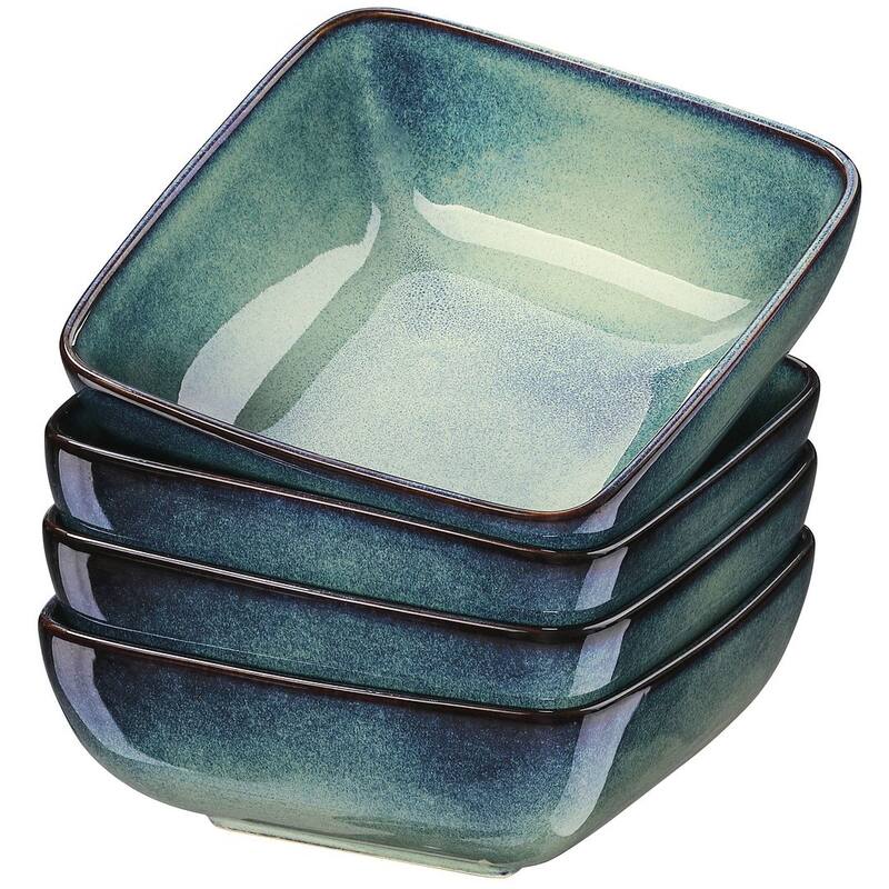 vancasso Stern Series Reactive Glaze Stoneware Plates Set
