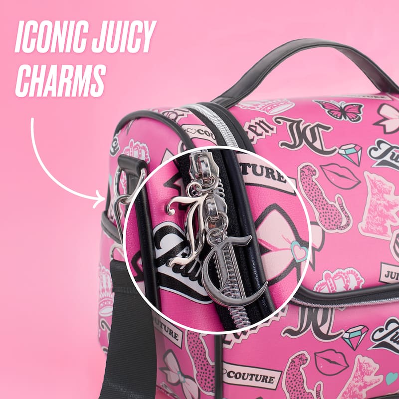 Juicy Couture Signature Cooler Bags - 9.55" x 7.67" x 6"