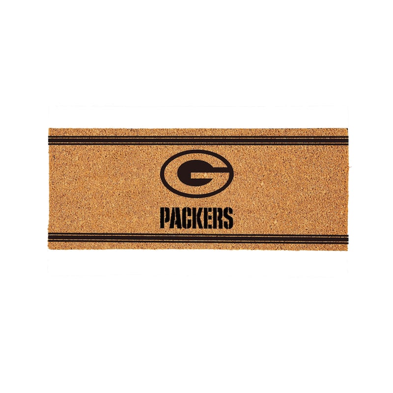 Green Bay Packers Monochrome Indoor/Outdoor Coir Door Mat
