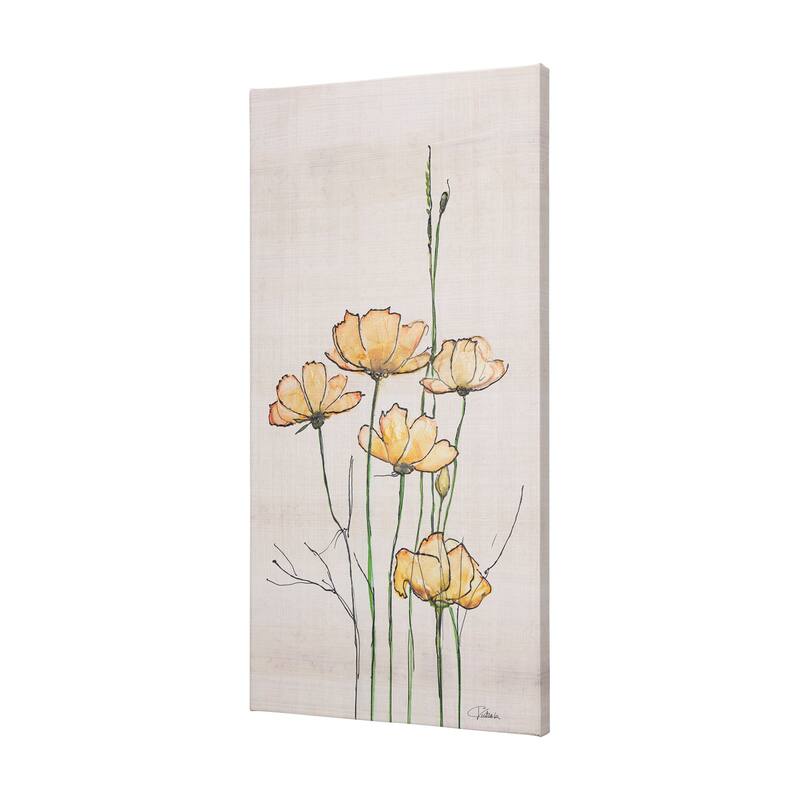 Meadow Flowers III (30 x 60) Canvas Art Print