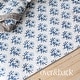 preview thumbnail 56 of 91, Over&back Hand-Blocked Printed Cotton Table Runner - Machine Washable