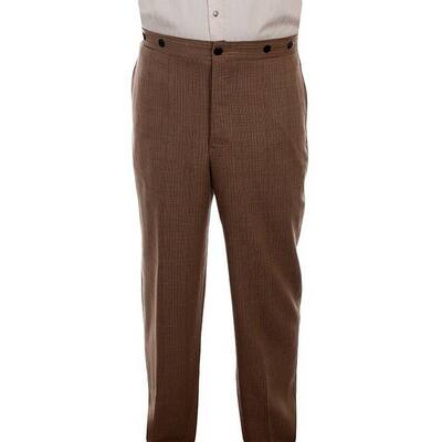 Scully Western Pants Mens Plaid Gent Dress Slacks Wahmaker F0_541682 - 38 x 36