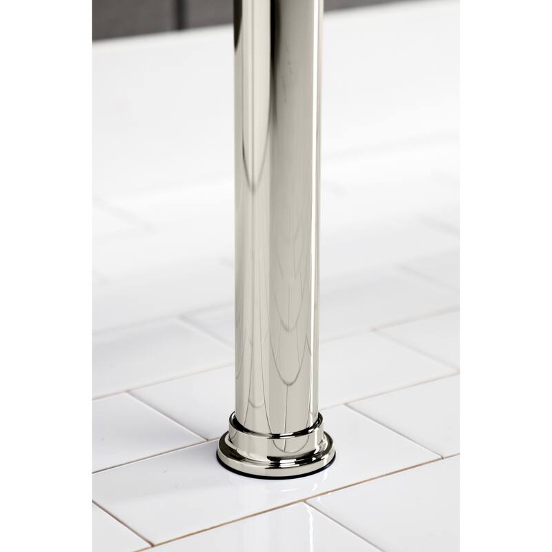 Kingston Brass Fauceture Stainless Steel Console Sink Legs